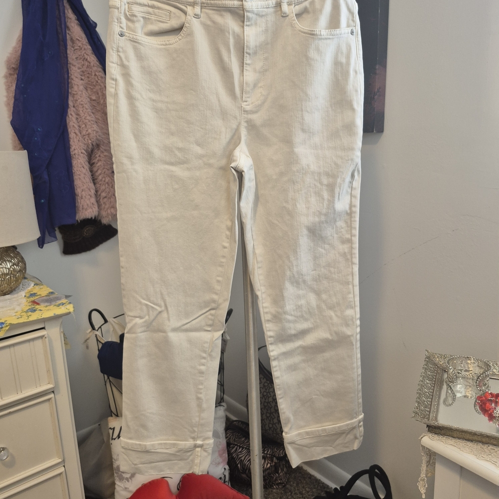 Women's White Jeans